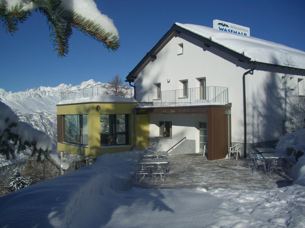 Berggasthaus Wasenalp Brig Exterior foto